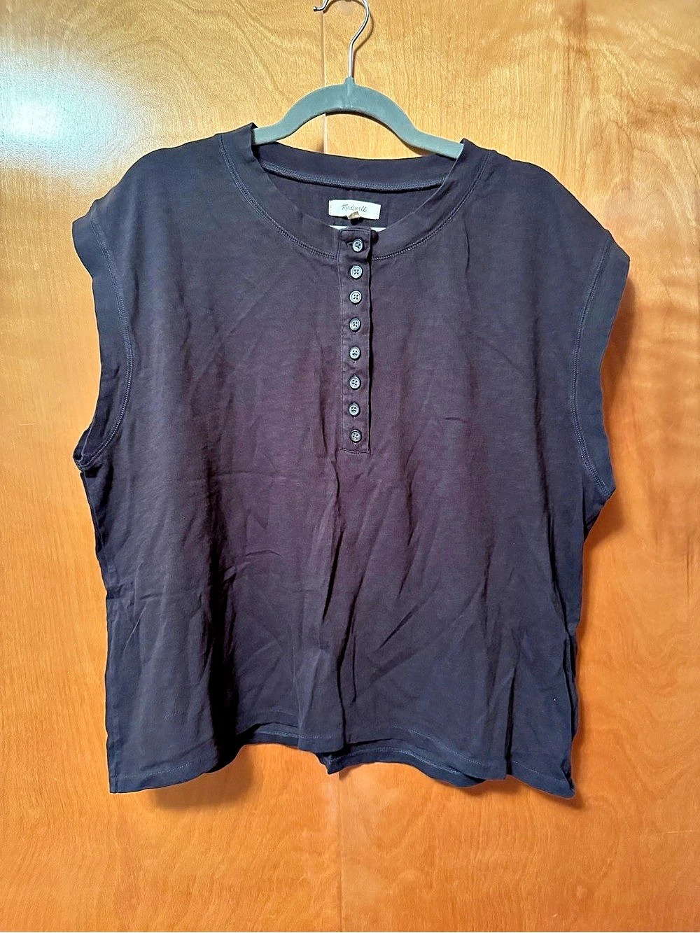 Madewell Henley Muscle Tee